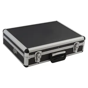 Aluminum Alloy Material Hair Stylist Hairdressing Tool Box Hair Scissors Storage Tool Case Barber Suitcase