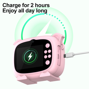 Appareil <span class=keywords><strong>photo</strong></span> numérique <span class=keywords><strong>instantané</strong></span> multifonctionnel pour enfants avec filtres graffiti et cadres, jouet créatif pour l'apprentissage artistique et le développement - Product Image 6