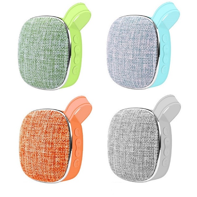 Fabric Mini Wireless Speaker, Outdoor Card-insertable, Portable Small Audio Device, Gift Wholesale, Mini Model