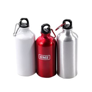 Botella de Agua Portátil de Aluminio de Pared Simple Personalizada, Colorida, de 500 ml - Product Image 3