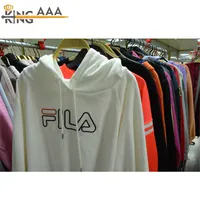 Second Hand Clothing, Variety of Styles and Colors, Mixed