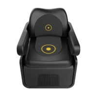 Chaise magnétique double EMS 2 en 1 pour la réparation du plancher pelvien + thérapie magnétique lombaire, traitement non invasif des fuites urinaires post-partum