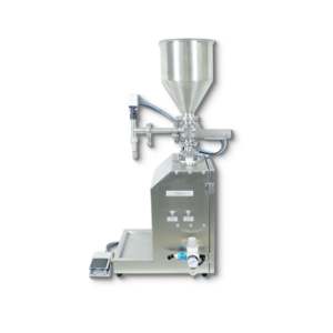 Semi Automatic Desktop Jam Sauce Cream Paste <b>Oil</b> Food Rotor Liquid Vertical Filling <b>Machine</b> for Jam/Juice With Particles - Product Image 3