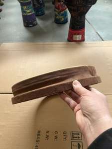 Parche de tambor de 12 pulgadas fabricado en fábrica - Material sintético duradero, ajuste universal, especializado para tambores africanos. - Product Image 4