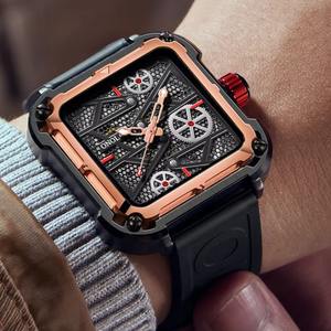 Montre automatique de luxe pour homme, étanche, en acier, personnalisée, avec remontoir, pour le dropshipping - Product Image 2