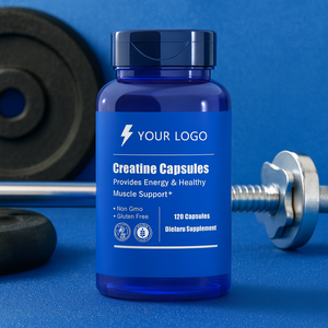 Las mejores cápsulas de creatina para mejorar el rendimiento y la salud muscular Servicio OEM de 120 unidades - Product Image 1