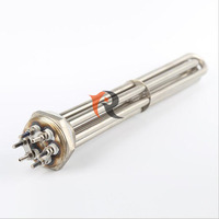 Élément chauffant en acier inoxydable Bobine de résistance tubulaire électrique Dc 12V 24V 36V 48V Chauffe-eau à immersion