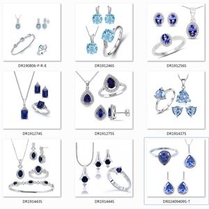 Anillo de Compromiso, Promesa y Matrimonio de Plata de Ley S925 con Halo de Turmalina Natural Paraiba y Circonitas Cúbicas, Diseño Delicado y Fantástico, Gran Venta - Product Image 4