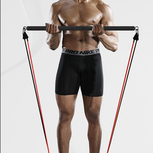 Offre Spéciale Logo personnalisé couleur multifonction 150-300Lbs Pilates Bar Kit PTE/Latex Portable Yoga Fitness Stick pour la salle de sport à domicile - Product Image 4