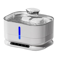 Distributeur automatique intelligent pour animaux de compagnie |   Distributeur de nourriture pour chat et chien contrôlé par application WiFi 4L |   Enregistreur vocal avec minuterie, bol en acier inoxydable Tuya