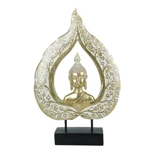 Estatua de Buda de resina, figuritas de Buda de mesa, ornamento artesanal, regalos, decoración del hogar, novedad de <span class=keywords><strong>2023</strong></span> - Product Image 1