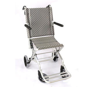 Xuxing JBL-LH42306 סגסוגת אלומיניום מתקפל נסיעות בכיסאות גלגלים לגיל בינוני ילדים נכים-נייד קטן - Product Image 3