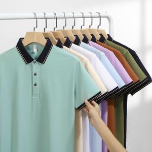 Custom Logo Sublimation Printing <b>Men's</b> for <b>Polo</b> T-<b>Shirts</b> 100% Cotton Blank Polyester Fit Knitted Golf T <b>Shirts</b> - Product Image 3