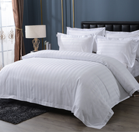 Draps de lit en Textile hôtel de luxe, draps de lit blancs 100% coton 180X220 Cm draps de lit de haute qualité 2022 protection