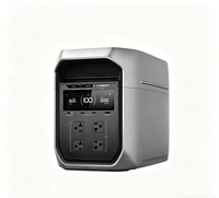 Estación de Energía Solar Portátil DELTA 3 Max Plus, Carga Rápida de 1000W, Onda Sinusoidal Pura, Carga Inalámbrica, Control Remoto, Modelo de 600W