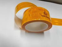 Ruban réfléchissant de qualité diamant DOT-C2 983-32, ruban de signalisation rouge/blanc pour véhicules, bateaux, panneaux