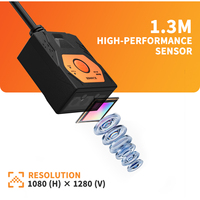 Escáner de Código de Barras de Escritorio Fijo NETUM NT-480, Mini Escáner de Códigos QR 2D con Cable para Comercio Minorista y Kiosco