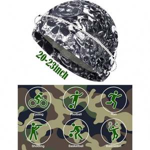Gorra de Alta Calidad para Casco, Absorbente de Sudor, para Hombres y Mujeres, Deportes, Ciclismo, Running - Product Image 6