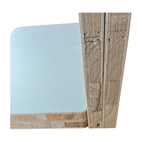 Panneau de bois de paulownia mélaminé écologique moderne de 9 à 18 mm avec colle E1/E2/E0 et couleur personnalisée pour les meubles et les armoires de la maison