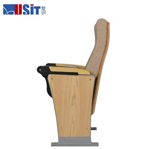 Mobilier école conférence chaise de cinéma siège théâtre moderne luxe tissu film pliant - Product Image 4