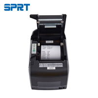 Impresora Térmica de Recibos de Alta Velocidad de 80 mm con Cortador Automático, Compatible con Wi-Fi, BT, LAN, Interfaz USB y Serial -SP-POS88V