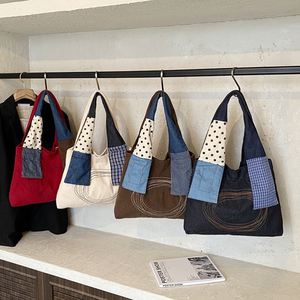 Sac à main en jean tendance pour femme, sacs fourre-tout en jean grande capacité pour le quotidien et les voyages en extérieur - Product Image 2