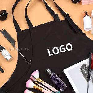 Tạp dề in logo tùy chỉnh, tạp dề thợ làm tóc, vải không thấm nước, quần áo làm việc tiệm cắt tóc, tạp dề chống bẩn, tạp dề chống dầu, thời trang - Product Image 3