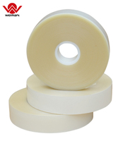 Ruban de cerclage PVC thermosoudable Wellmark TS302 de qualité industrielle, mince, résistant à la chaleur, forte résistance à la traction, emballage automatique