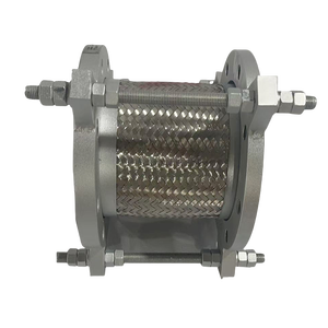 Joint de dilatation à soufflet forgé en acier inoxydable 304/316 avec manchon de guidage, 1 pièce, pour applications thermiques, chimiques, pétrolières et marines - Product Image 4