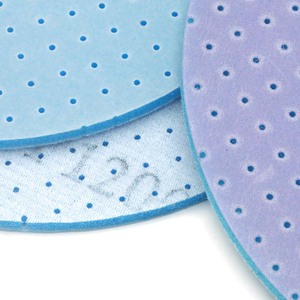 แผ่นโฟมขัดแบบยืดหยุ่นแผ่นบัฟเฟอร์แผ่นฟองน้ำตะขอขนาด75มม. 125มม. 150มม. 6นิ้ว - Product Image 5