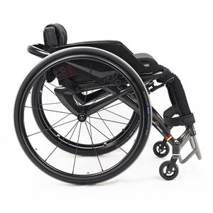 <span class=keywords><strong>Fauteuil</strong></span> roulant manuel portable en alliage d'aluminium léger WI5903 pour le sport, certifié CE, vitesse et stabilité améliorées, libérez votre énergie - Product Image 2