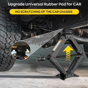 Juhong Nouveauté : Kit <span class=keywords><strong>de</strong></span> levage mobile pour voiture et camion avec cric à ciseaux, tampons en caoutchouc et outils <span class=keywords><strong>de</strong></span> réparation <span class=keywords><strong>de</strong></span> pneus en acier - Product Image 3