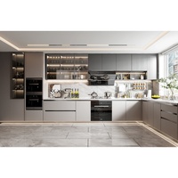 Gabinetes de Cocina Clásicos Estilo Shaker, Madera Sólida, Hechos a Medida