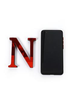 Autocollants muraux alphanumériques rouges en acrylique et EVA 3D, lettres et chiffres de 10 cm pour décorations d'anniversaire, de mariage et de fête - Product Image 6