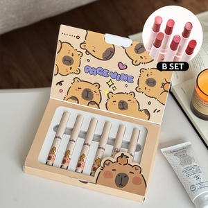 12 renk Pagevine meyveli ve mat ruj makyaj uzun ömürlü aşınma yapışmaz fincan Mineral bazlı su geçirmez dudak sopa - Product Image 6