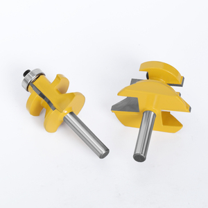 2 pièces 8mm Tige 120 Degré Ensemble de Bits De Routeur À Bois Cannelure Fraises En Alliage De Tungstène Bois Tenon Fraise Bits outils 02122 - Product Image 4