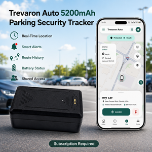 Traceur GPS Trevaron Auto 5200mAh pour la sécurité des véhicules en extérieur, localisateur <span class=keywords><strong>de</strong></span> <span class=keywords><strong>voiture</strong></span> magnétique avec alertes via application et <span class=keywords><strong>historique</strong></span> d'itinéraire - Product Image 6