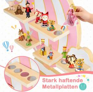 <span class=keywords><strong>Estante</strong></span> de pared Tonie Regal con diseño de globo aerostático y nubes, <span class=keywords><strong>estante</strong></span> de pie <span class=keywords><strong>para</strong></span> Toniebox y figuras, <span class=keywords><strong>estante</strong></span> <span class=keywords><strong>para</strong></span> Toniebox <span class=keywords><strong>para</strong></span> niñas y niños - Product Image 5