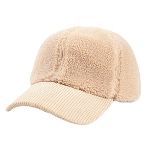 Unisex Baseball <b>Cap</b> Corduroy Sherpa Fleece <b>Winter</b> Warm Casual Hat <b>For</b> <b>Men</b> Women - Product Image 5