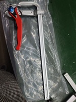 Serre-joint à cliquet forgé TGS de type F à dégagement rapide pour table d'établi, assemblage industriel DIY avec efficacité améliorée