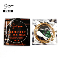 Jeu de cordes de guitare acoustique en bronze phosphoreux GPA Wholesale Gauge 1152, lot en vrac