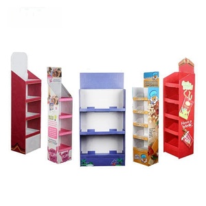 Cửa hàng bán lẻ miễn phí đứng tầng <span class=keywords><strong>pop</strong></span>-up sóng đồ uống hiển thị đứng quảng cáo tông đứng tái chế tính năng - Product Image 6