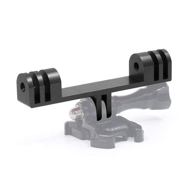 Hongdak Wholesale 9cm ABS Double Head Bracket Holder Bridge Connector Accessories for Gopro Hero 13 12 11 10 9 8