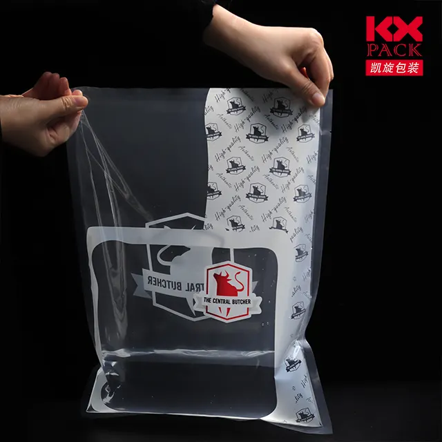 Custom Printed Vacuum Seal bag Food Grade Vacuum Sealer Packaging Bags Vacuum Food Frozen Bag For Frozen Food