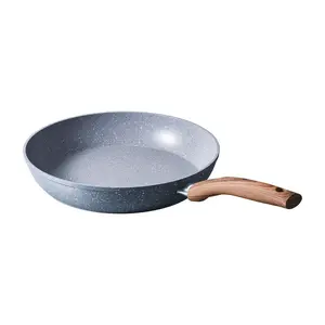 Manufacturers Kitchen Tool Pots Pans 4PCS Aluminum Marble Coating Aluminum Cookware Set