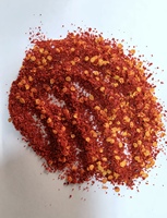 Flocons de piment rouge déshydraté, piment séché, poudre de piment concassé