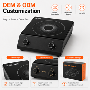 Prix Compétitifs pour Plaques à Induction Monoplaques à Commande Tactile, Cuisinières Électriques Infrarouges Portables KI02027 - Product Image 5