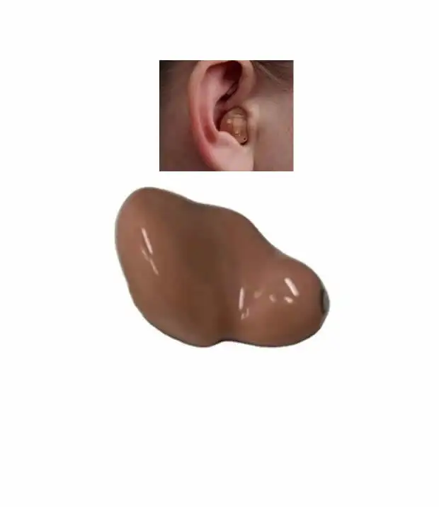 CIC ITC ite tùy chỉnh tai Viện trợ lập trình thông qua thính lực đồ phù hợp với thính giác mất hoàn toàn kỹ thuật số trợ tai được thực hiện với earmold