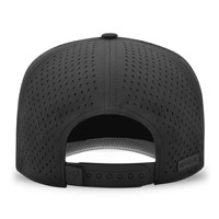 Gorra Deportiva de Béisbol Negra Impermeable de Nailon con Perforaciones Cortadas a Láser al por Mayor