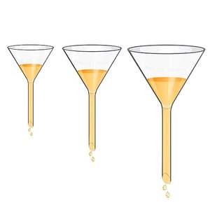 Penjualan laris corong kaca 3.3 Boro kimia dengan perkiraan 60 derajat - Product Image 1